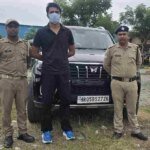 आवासीय कॉलोनी मे कार से स्टंटबाजी करना पडा भारी, शान्ति भंग मे हुड़दंगी गिरफ्तार, कार सीज